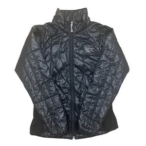 MOUNTAIN HARDWEAR ZONAL JACKET WOMEN’S SMALL BLACK OL4417 PUFFER
